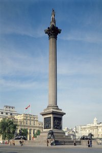 Nelsons Column, bygget 1840-43 av Unbekannt Unbekannt