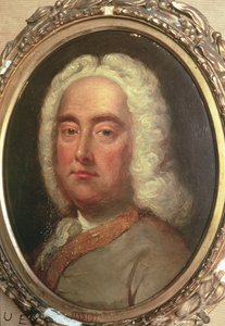 Portrett av George Frederick Handel (1685-1759) av Unbekannt Unbekannt