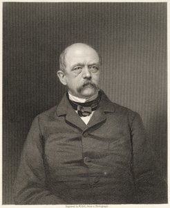 Portrett av Otto von Bismarck (1815-98) gravert av William Holl (1807-71) fra et fotografi, pub. av William Mackenzie av Unbekannt Unbekannt