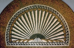 Skjellmosaikk, Insula II-bygning I 130-150 e.Kr av Unbekannt Unbekannt