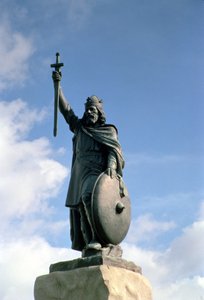 Statue av Alfred den store (849-99) (se også 10842)