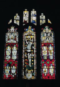 The Lily Crucifixion (Hele vinduet) 1400-tallet av Unbekannt Unbekannt