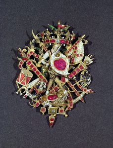 Naseby-juvelen, til minne om slaget ved Naseby i 1645 av Unbekannt Unbekannt