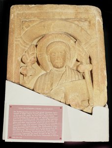 The Rothbury Cross, 800 AD, Anglo-Saxon, Northumbria av Unbekannt Unbekannt