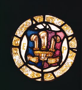 Merket og chifferen til Edward I da Prince of Wales, engelsk 1500-tall av Unbekannt Unbekannt
