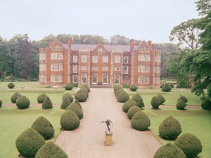 Utsikt over Burton Agnes Hall av Unbekannt Unbekannt
