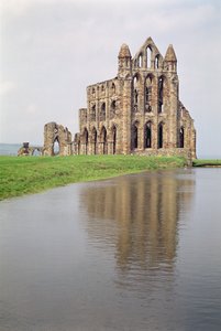 View of Whitby Abbey, North Yorkshire  av Unbekannt Unbekannt