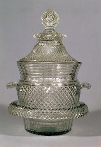 Vinkjøler, ca. 1815-20 (kuttet glass)