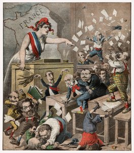 valget i 1898 av Unbekannter Künstler