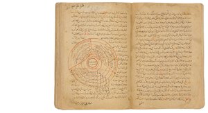 En samling av avhandlinger om okkulte vitenskaper, Mamluk Egypt eller Syria, 2 Ramadan AH 717 / november 1317-18 AD (svart og rødt blekk på papir) av Unbekannt