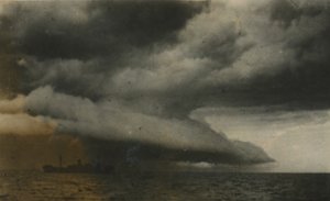 Ein Taifun in Ghinewantua