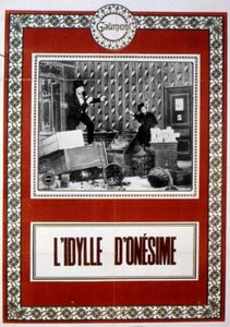Plakat for filmen The Idyll of Onesime 1912 av Unbekannt