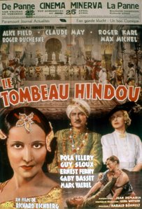 Plakat av filmen The Hindu Tomb of Richard Eichberg 1938 av Unbekannt