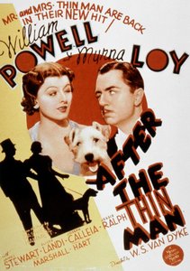 WsVandyke filmplakat The Slender Man fra 1934 av Unbekannt