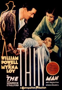WsVandyke filmplakat The Slender Man fra 1934 av Unbekannt