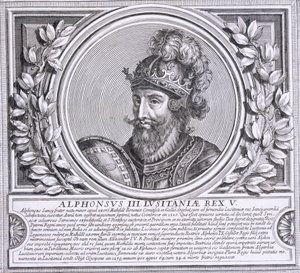 Afonso III av Portugal (litho) av Unbekannt