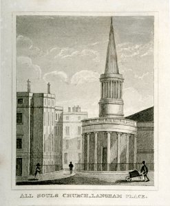All Souls Church, Langham Place av Unbekannt