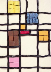 Allsorts 1 (etter Mondrian) 2003 (bilde) av Unbekannter Künstler