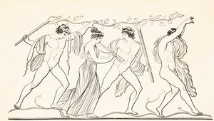 Ancient Grecian revelers, fra 