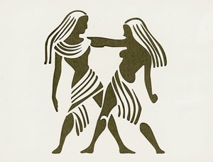 Astrologisk tegn: Gemini Privat samling av Unbekannter Künstler