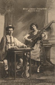 Bavaria-Duo, Tyskland, ca. 1910 (postkort) av Unbekannter Künstler