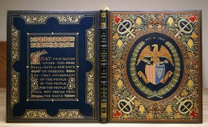 Innbinding av boken "The Gettysburg Speech and The Second Inaugural Address, 1928 av Unbekannt