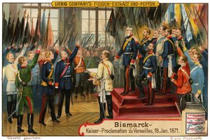 Bismarck i Versailles av Unbekannt