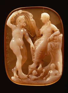 Kameo av Neptun og amfitritt (onyx) av Unbekannt