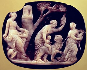 Kameo fra Dionysos barndom av Unbekannt