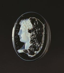 Cameo av hodet til Hercules av Unbekannt
