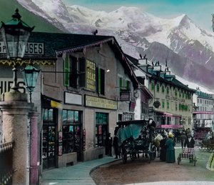Chamonix, Main Street av Unbekannter Künstler