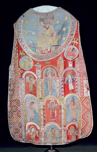 Chasuble fra Goess-klosteret, Steiermark, en del av det berømte pavesettet, 