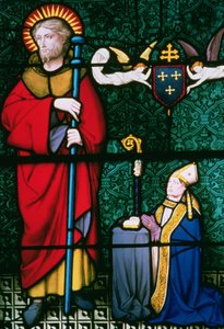 Christus mit einem knienden Bischof von Unbekannt