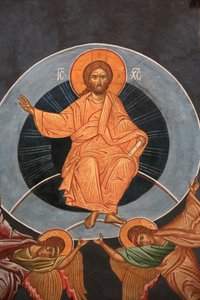 Kristi himmelfart. Saint-Antoine-le-Grand ortodokse kirke Saint-Laurent-en-Royans Frankrike av Unbekannt