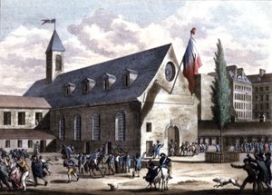 Stenging av Club des Jacobins, Paris av Unbekannter Künstler