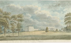 Colton - Bellamore House: akvarellmaling, og [c 1820] av Unbekannt