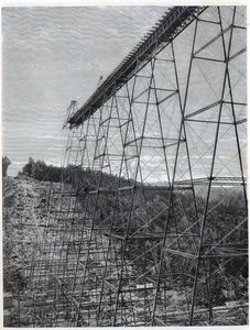 Konstruksjon av Kinzua-viadukten av Unbekannt