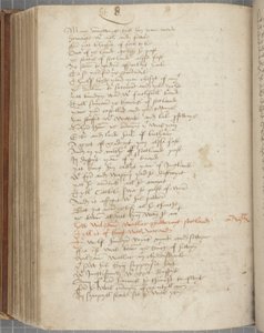 Kopi av Chronicle Andrew of Wyntoun, Fol 319 verso, ca. 1550 (blekk på papir) av Unbekannt