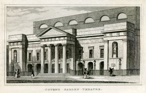 Covent Garden Theatre av Unbekannt