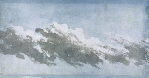 Cumulusblåsing i sterk vind, ca. 1803 av Unbekannter Künstler