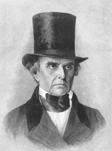 Daniel Webster , amerikansk politiker (s/hvitt bilde) av Unbekannt