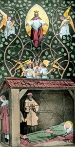 St Elizabeths død av Unbekannter Künstler