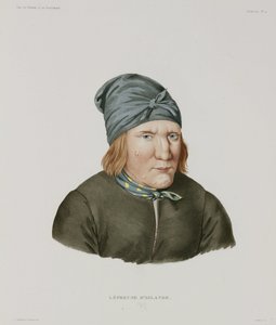 Sykdommer, spedalskhet Spedalsk kvinne, Island, tidlig på 1800-tallet av Unbekannt
