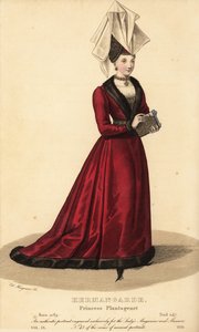 Ermengarde, prinsesse Plantagenet, datter av Fulk IV, le Rechin, og heksegrevinnen Hildegarde av Beaugency av Unbekannt