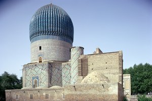 Eksteriør fra øst, Timurid-perioden, ca. 1403 (bilde) av Unbekannt
