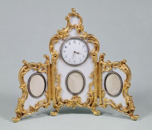 Faberge Louis XV-stil skrivebordsklokke av Unbekannt