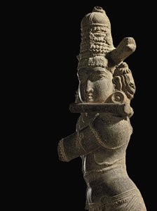 Figur av Venugopala, Sør-India, sen Chola / tidlig Vijayanagar-periode, slutten av 1200- / begynnelsen av 1300-tallet av Unbekannt