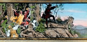 Grunnleggelsen av Wartburg. av Unbekannter Künstler