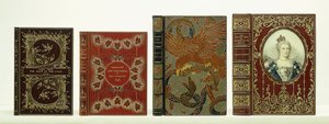 Fire bokomslag med innbinding av Riviere & Sons inkludert "The Life and Times of Catherine de" Medici", av Unbekannt