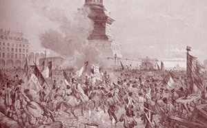 Den franske revolusjonen av 1848 (gravering)